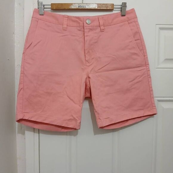 Bonobos mens size 30 pink peach chino casual shorts - Picture 1 of 8